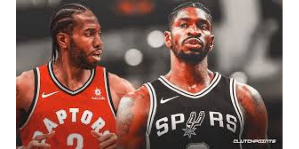 Kawhi Leonard vs. antiguo club San Antonio Spurs